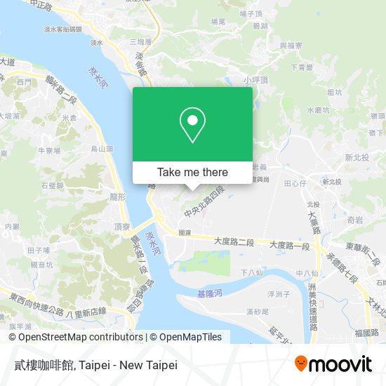 貳樓咖啡館地圖