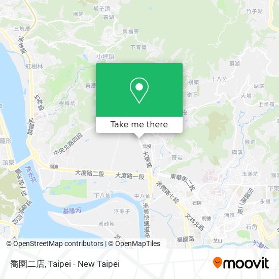 喬園二店 map