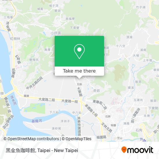 黑金魚咖啡館 map