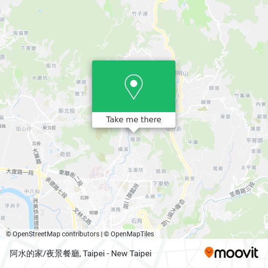 阿水的家/夜景餐廳 map