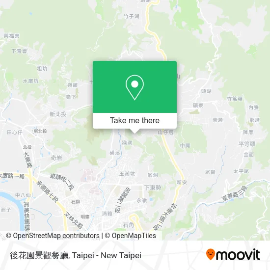 後花園景觀餐廳 map