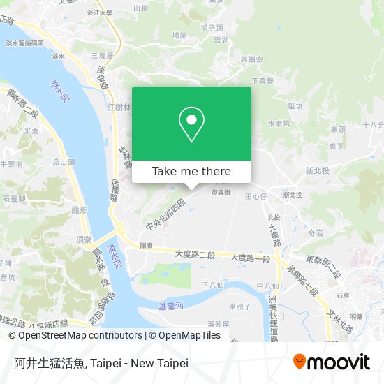 阿井生猛活魚 map