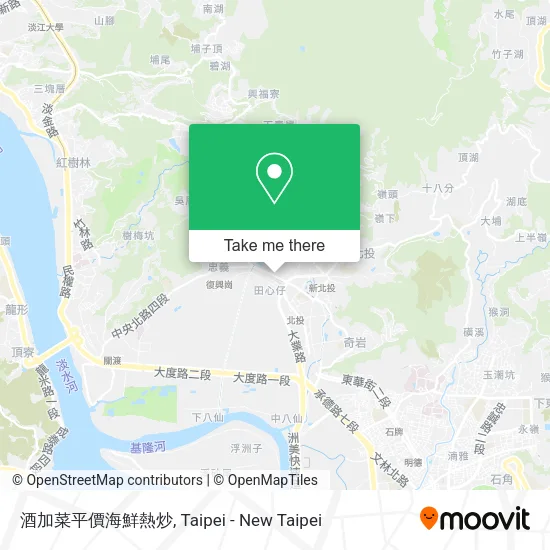 酒加菜平價海鮮熱炒地圖