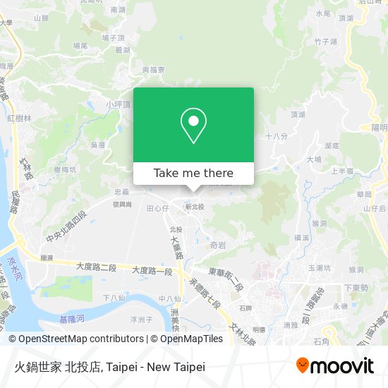 火鍋世家 北投店 map