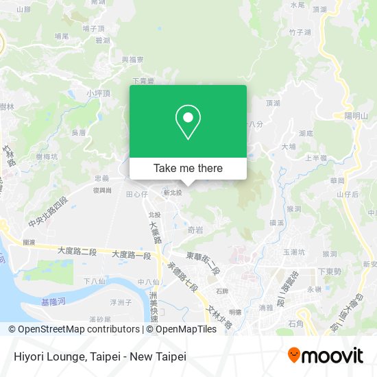 Hiyori Lounge map