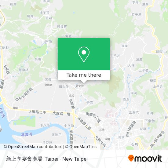 新上享宴會廣場 map