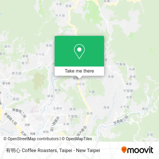 有明心 Coffee Roasters map