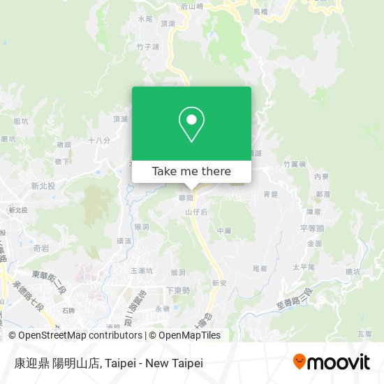 康迎鼎 陽明山店 map