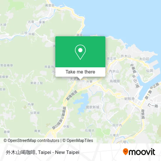 外木山喝咖啡地圖