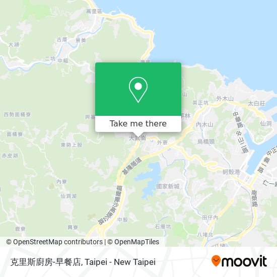 克里斯廚房-早餐店 map
