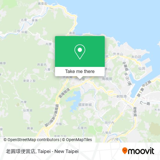 老圓環便當店 map