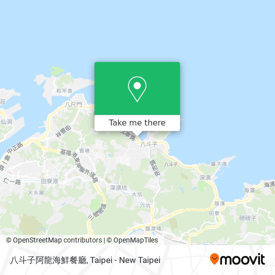 八斗子阿龍海鮮餐廳 map