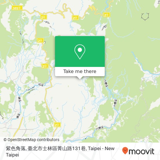 紫色角落, 臺北市士林區菁山路131巷 map