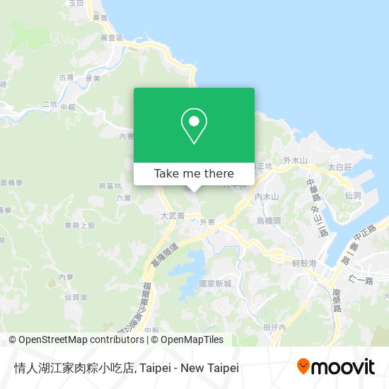 情人湖江家肉粽小吃店 map