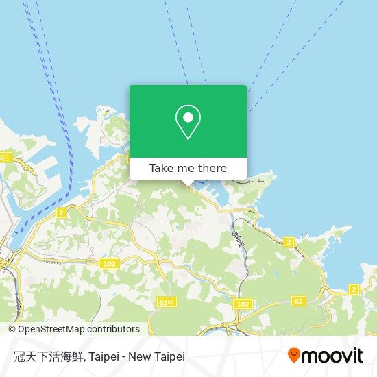 冠天下活海鮮 map