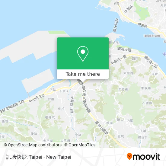 訊塘快炒 map
