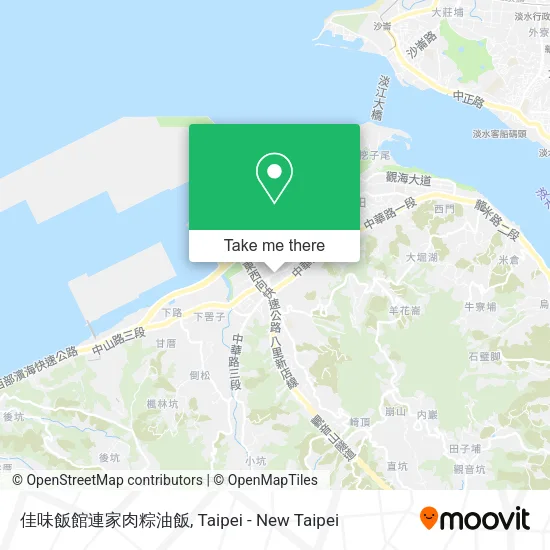 佳味飯館連家肉粽油飯地圖
