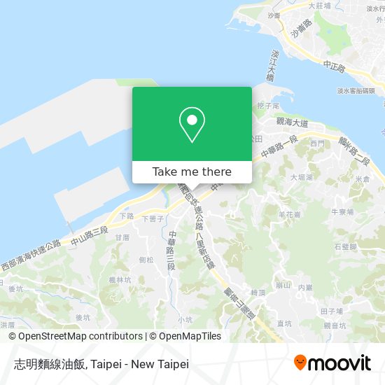 志明麵線油飯 map