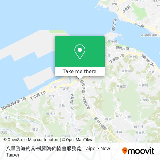 八里臨海釣具-桃園海釣協會服務處 map