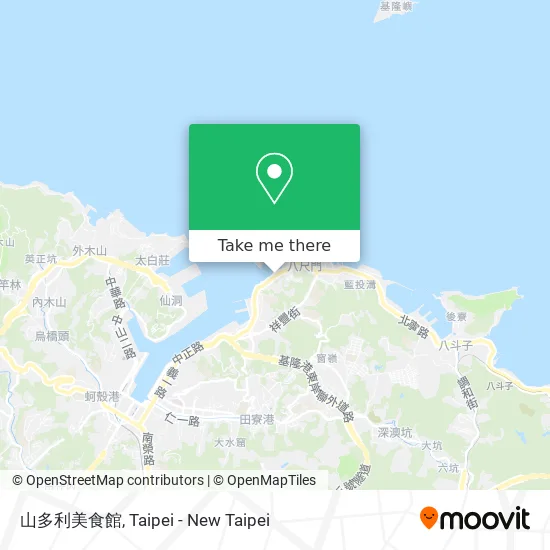 山多利美食館 map