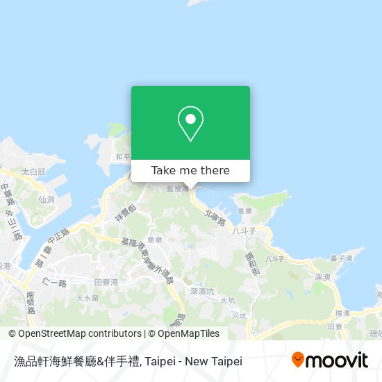 漁品軒海鮮餐廳&伴手禮 map