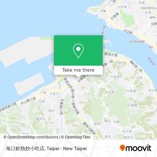 海口鮮熱炒小吃店 map