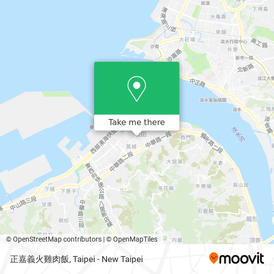 正嘉義火雞肉飯 map