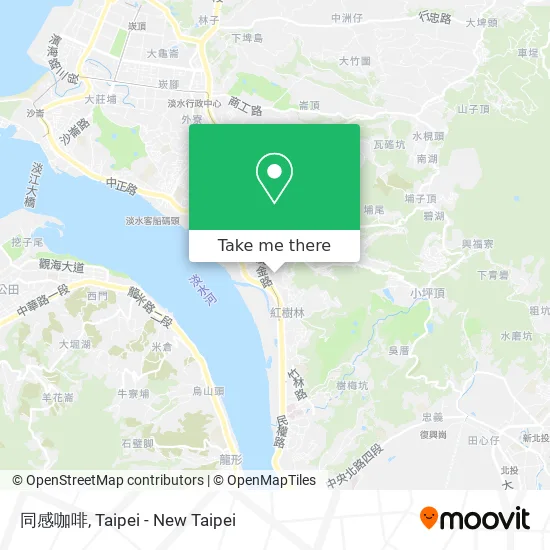 同感咖啡 map