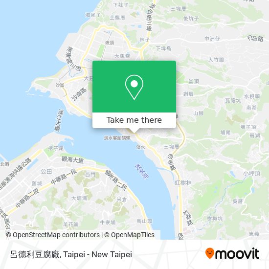 呂德利豆腐廠 map