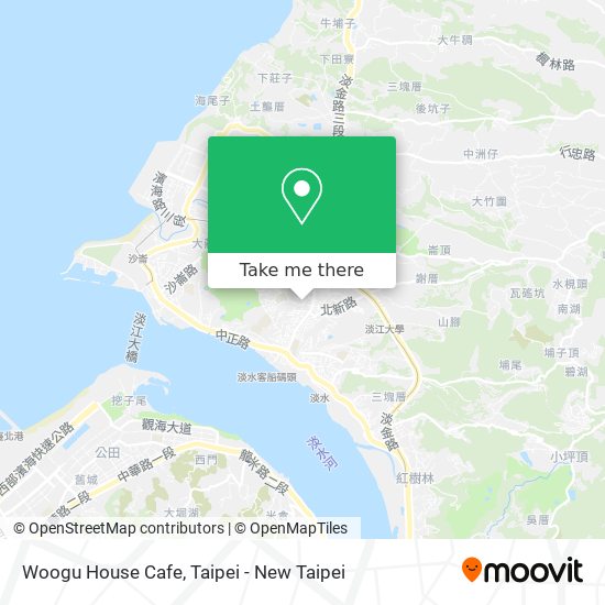 Woogu House Cafe map