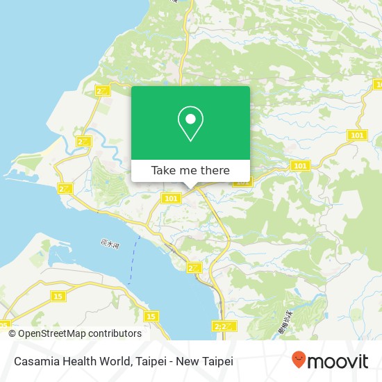 Casamia Health World, 新北市淡水區北新路207號 map
