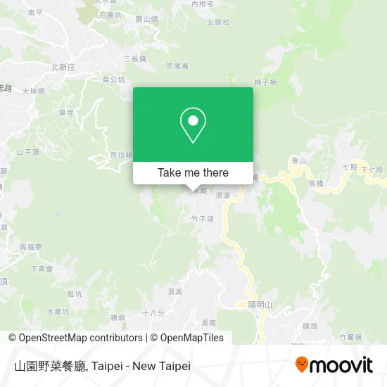 山園野菜餐廳地圖