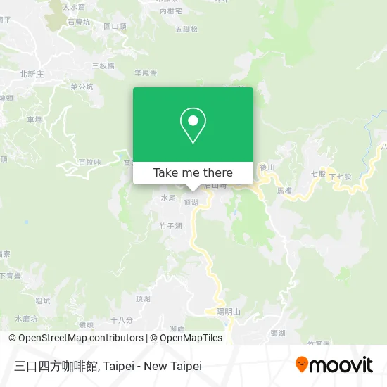 三口四方咖啡館 map
