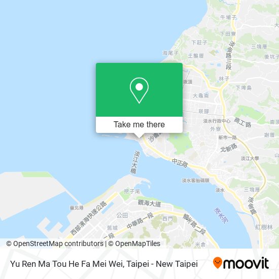 Yu Ren Ma Tou He Fa Mei Wei map