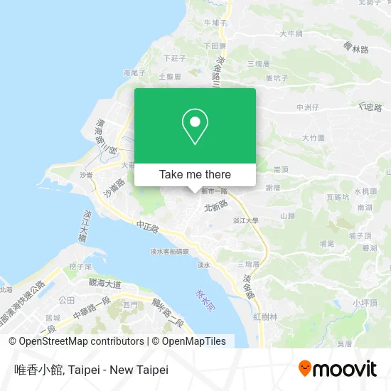 唯香小館地圖