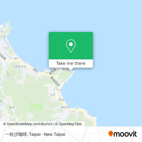 一粒沙咖啡 map