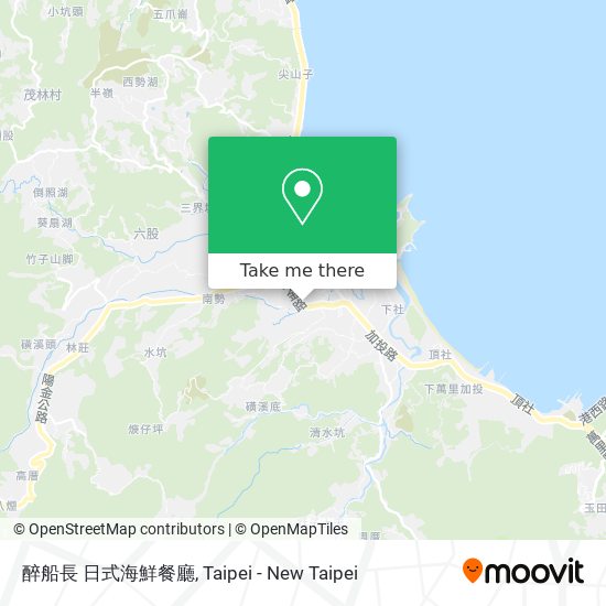醉船長 日式海鮮餐廳 map