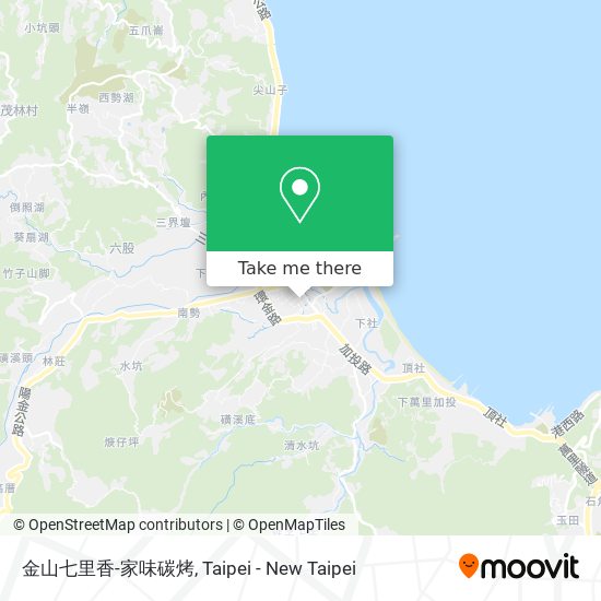 金山七里香-家味碳烤 map