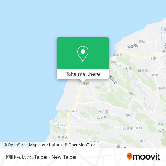 國師私房菜 map