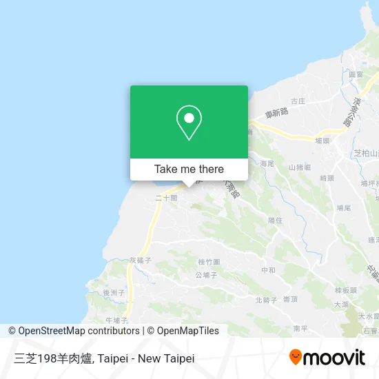 三芝198羊肉爐 map