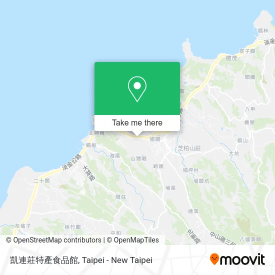 凱連莊特產食品館 map