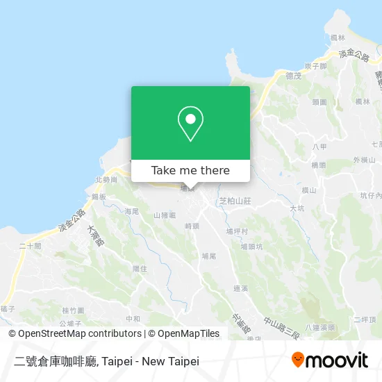 二號倉庫咖啡廳地圖