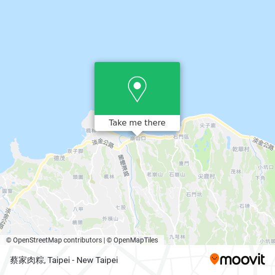 蔡家肉粽地圖