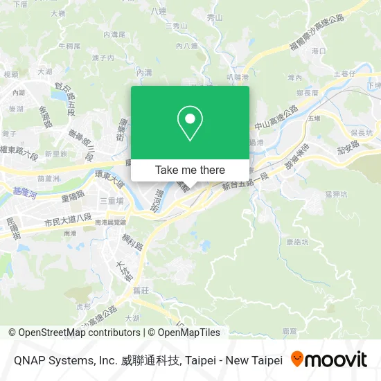 QNAP Systems, Inc. 威聯通科技 map
