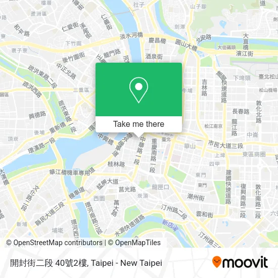 開封街二段 40號2樓地圖
