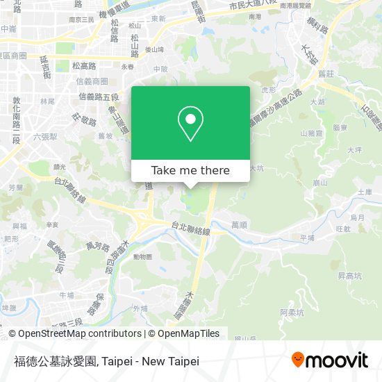 福德公墓詠愛園 map