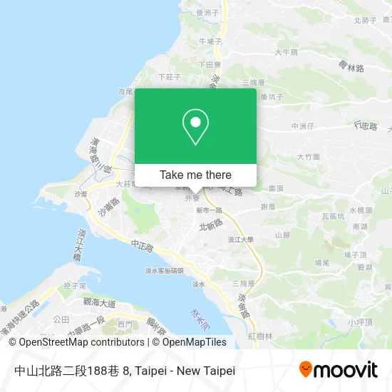 中山北路二段188巷 8地圖