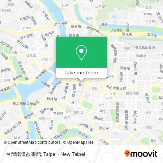 台灣鐵道故事館 map