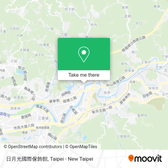 日月光國際傢飾館地圖