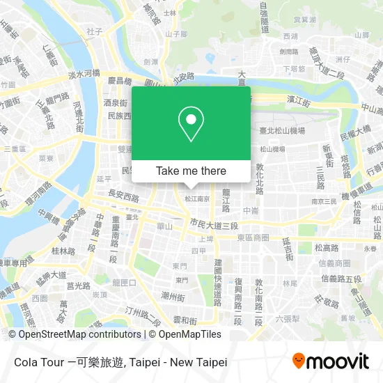 Cola Tour —可樂旅遊 map